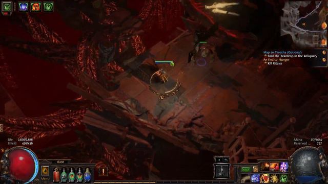 PoE 3.22 Trial of the Ancestors | Spellblade Ignite Hexblast Elementalist A10 Kitava 1C Build смотреть онлайн