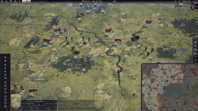 Panzer Corps 2 | C1-20C | Wehrmacht Campaign | Bagration 1/3 | Generalissimus смотреть онлайн