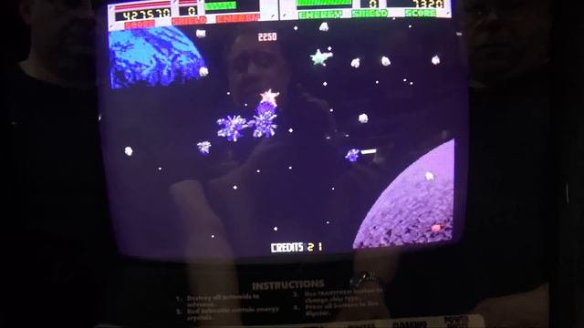 #1387 Atari BLASTEROIDS Arcade Video Game & SLUGFEST gets new side Paint-TNT Amusements смотреть онлайн