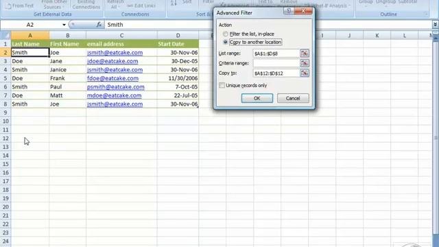 Excel 2007 Essential Training-Removing duplicates смотреть онлайн