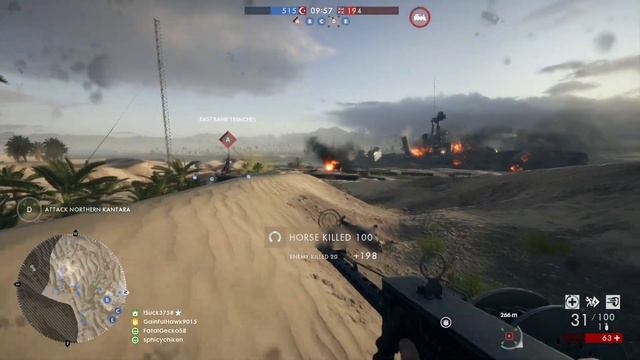 Parabellum MG14/17 Low Weight | Support - Battlefield 1 in 2023 Multiplayer Gameplay in Suez смотреть онлайн