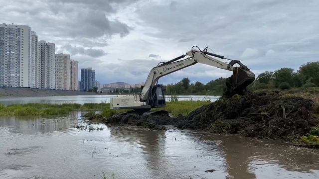 Работы на Абаканской протоке МП САТП смотреть онлайн