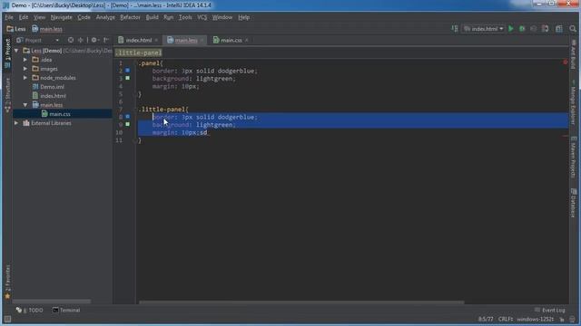 Less CSS Tutorial for Beginners - 4 - Mixins смотреть онлайн