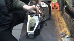 ремонт бензопила штурм№1