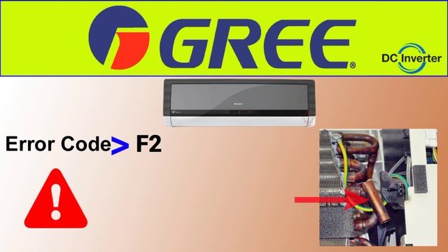 Gree Air Conditioner F2 Error Code Fault And Solution || World Technicians смотреть онлайн