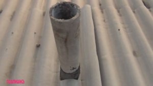 Установка буржуйки в гараж!!!