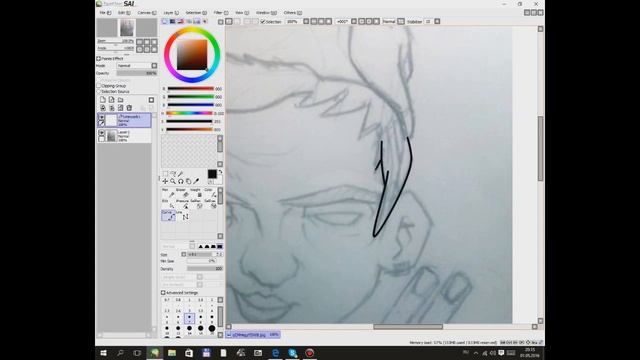 КАК РИСОВАТЬ АРТЫ МЫШКОЙ В ПРОГРАММЕ PAINT TOOL SAI #1 смотреть онлайн