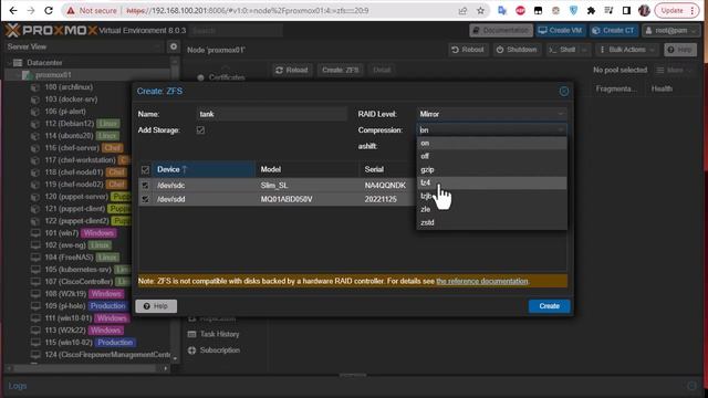 How to Fix Proxmox PVE can’t create ZFS pool смотреть онлайн
