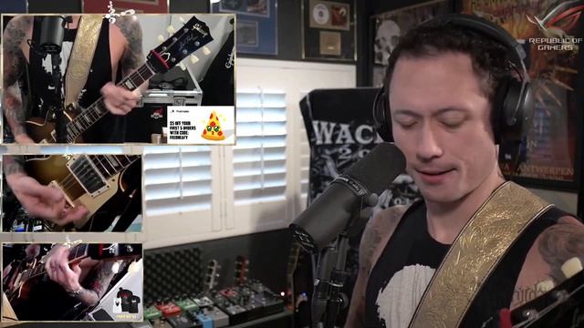 Matt Heafy - Broken One / with Gibson Gold Top and Custom Strap смотреть онлайн