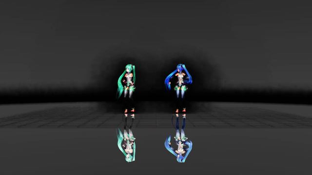 [Miku And Miku Append] - Bad Apple