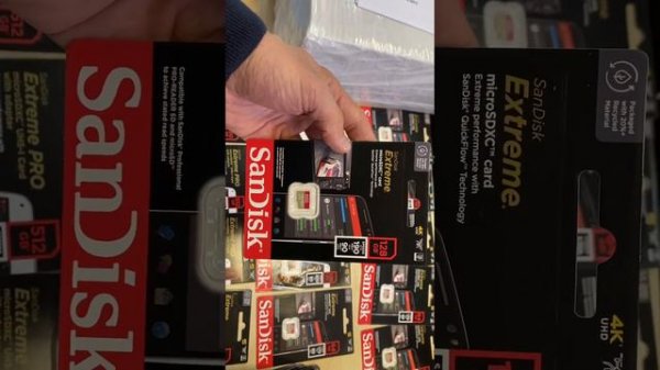 Карта памяти SanDisk Extreme microSDXC 128Gb UHS-I U3 V30 A2