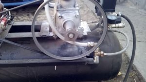 Компрессор ЗИЛ + мотор от стиральной машины