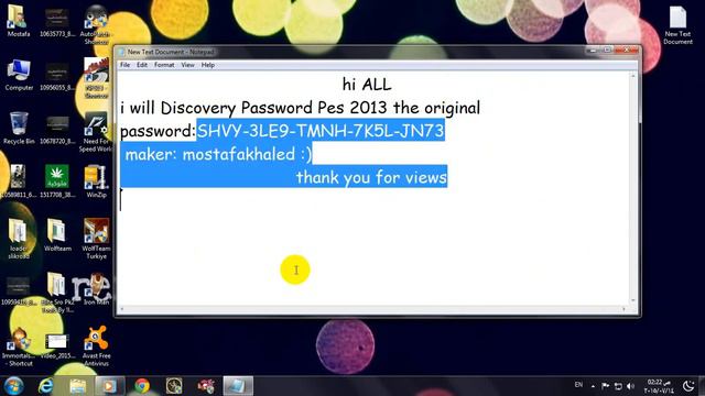 Password Pes 2013 The Original