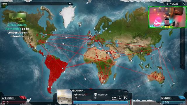 🔴🥼 Biólogo Utiliza el Prion Ciervo Zombie Para acabar con la Humanidad | Plague Inc. 🔬 смотреть онлайн