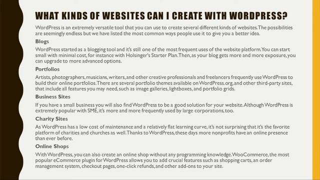 Lab 9. Data acquisition from the server. Working with WordPress and Joomla web content management. смотреть онлайн