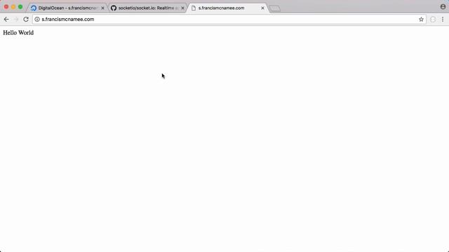 WebSocket Basics With Socket.io