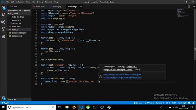 Store Files In MongoDB Without GridFS смотреть онлайн