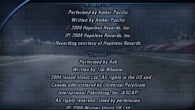 Burnout 3: Takedown credits смотреть онлайн