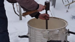 Как вынуть обойму подшипника без сварки [барабан стиральной машины]