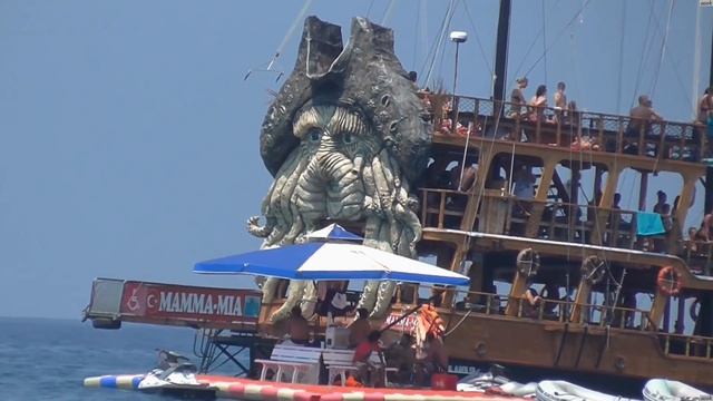 Kleopatra Beach. - Alanya, Turkey. смотреть онлайн
