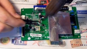 Монитор LG W1943SE-PF. Не включается или жёлтый фон.