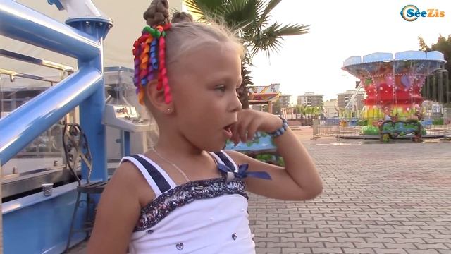 1 год Каналу Tiki Taki Kids празднуем День Рождения в Парке Аттракционов. Ярослава и Кукла Барби