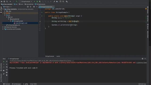 Intro to Java Programming - Strings смотреть онлайн