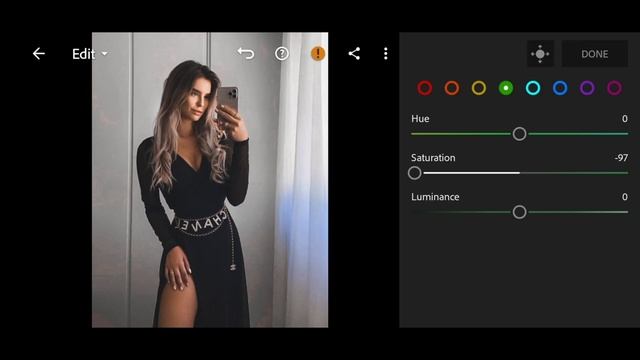 Mirror selfie & black preset - lightroom mobile tutorial - free black preset download смотреть онлайн