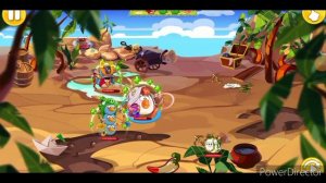 Свинская тортуга! Босс-Вонючка! Angry Birds Epic! #7