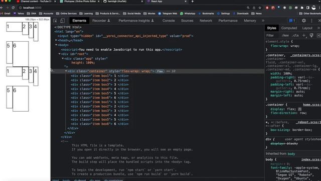 React Advanced Tutorial - Part 3 - How to have flexible layout - FlexBox смотреть онлайн