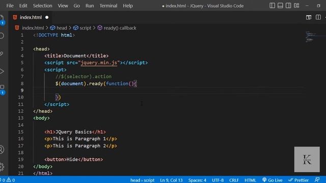 #40 BASICS OF JQUERY (Part 1) - WORDPRESS ZERO TO HERO