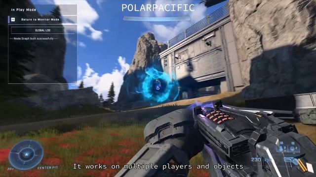 Zarya's graviton surge/Gravity Bomb in Halo Infinite Forge смотреть онлайн