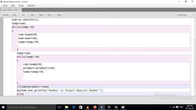 Special 2-digit Number in Java (Hindi) смотреть онлайн