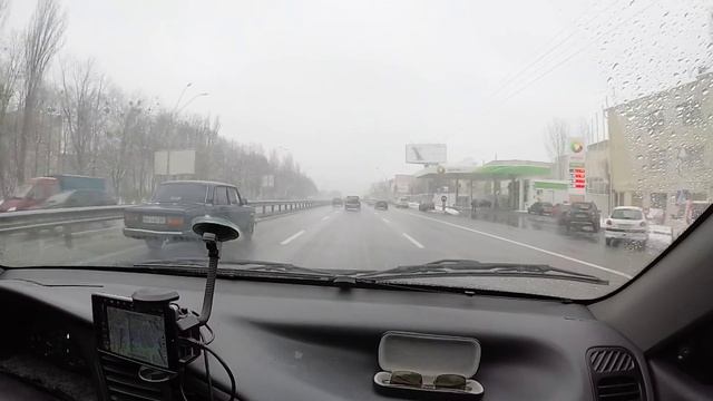 Поездка за Багажником Дромадёр и аэробоксом ТерраДрайв 440 на Ланос смотреть онлайн