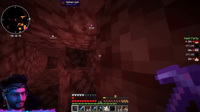 НА ПОИСКИ ДРЕВНИХ ОБЛОМКОВ! МАЙНКРАФТ NEGODAY SMP SE3 #19 (Minecraft) смотреть онлайн