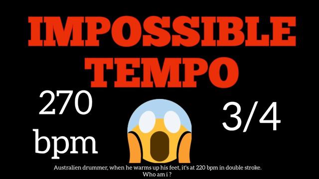 270 bpm metronome with silence 3/4 смотреть онлайн