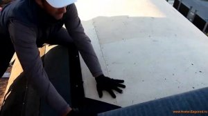 Монтаж кровли: укладка подкладочного ковра под мягкую черепицу, строительство крыши дома