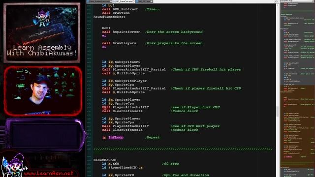 MainLoop and Round End - Z80 ASM Game programming Lesson CF3 смотреть онлайн