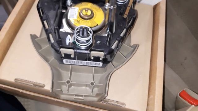 NISSAN TIIDA AIRBAG LIGHT / DRIVER AIRBAG MODULE REPLACEMENT