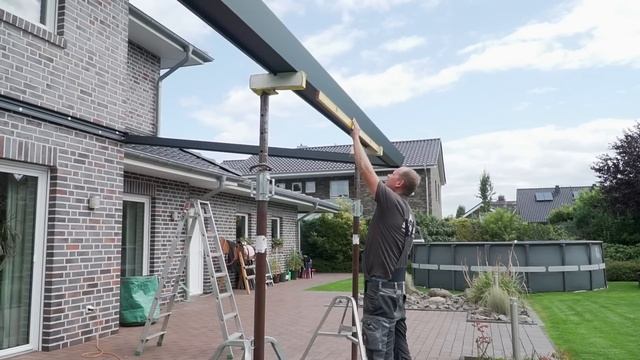 So einfach montierst du eine Terrassenüberdachung aus Aluminium смотреть онлайн
