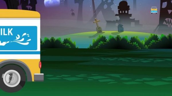 Scary Street Vehicles | Cars and Trucks | Halloween Cars Cartoon