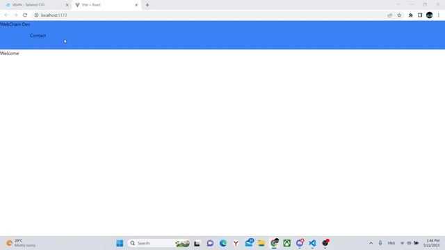 Create a responsive Navbar with Tailwind CSS | Create a website with React.js and Vite pt.4 смотреть онлайн