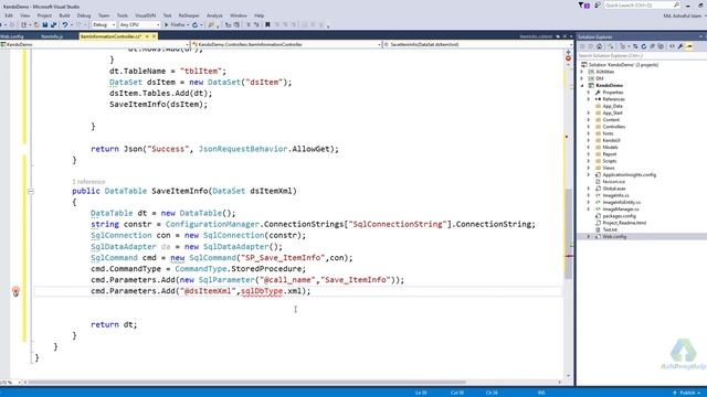How to Save C# DataTable into SQL Server смотреть онлайн