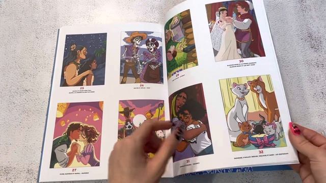 Обзор раскраски Дисней по номерам «Love stories»// Истории любви по номерам от hachette смотреть онлайн