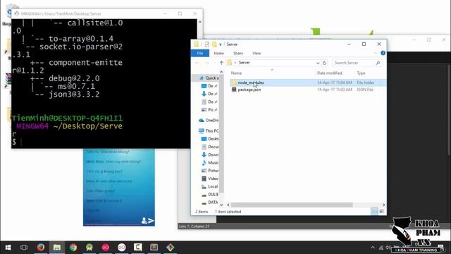 Lập trình Android A-Z - Bài 174: NodeJS SocketIO | Xây dựng server смотреть онлайн