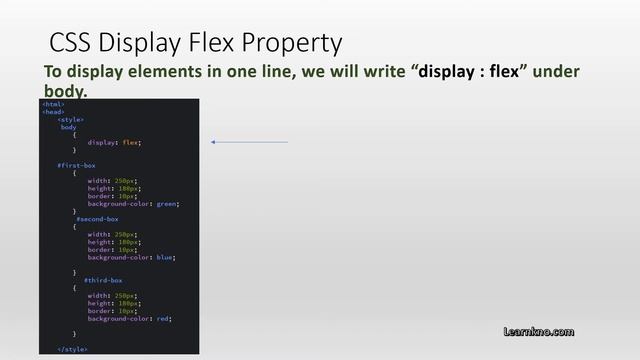 CSS Display Flex Property in detail смотреть онлайн