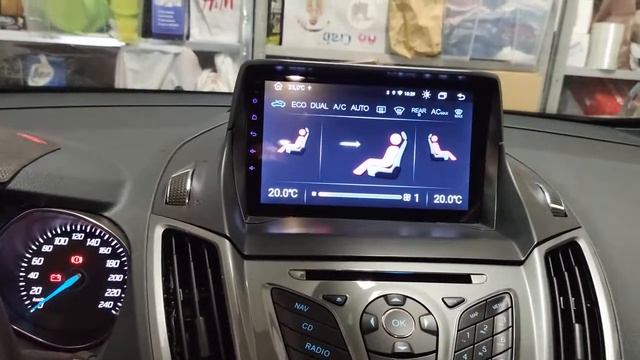 Junsun V1 pro Ford c-max mk2 2015 смотреть онлайн