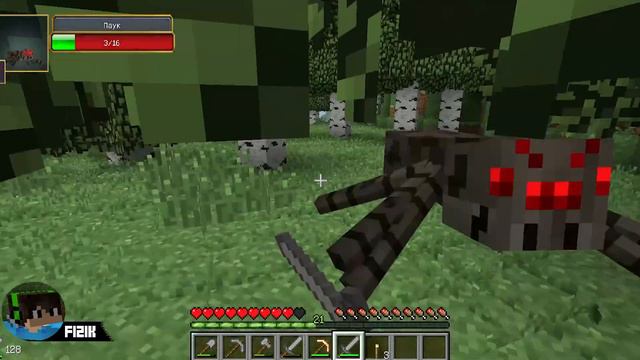 Учу играть нуба на ретро industrial craft сборке Minecraft S1E2 смотреть онлайн