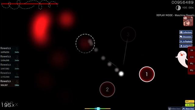 Osu! | Kirby's Dreamland 3 Stage 1-4 Remix [warp Star] | 5.67* +HD SS Rank
