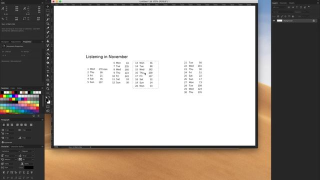 Таблица длительности прослушивания (Совет) смотреть онлайн